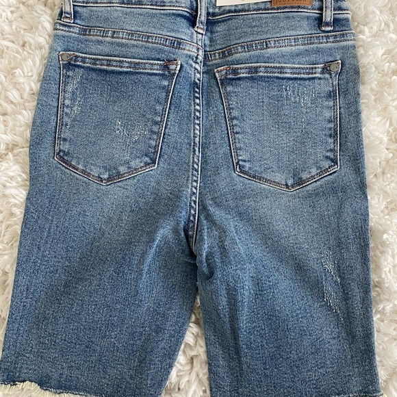 NWT Judy Blue High Waist Shorts- Medium Blue- $38 - Picture 2 of 4